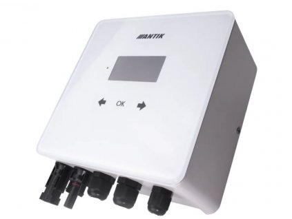 FVE regulátor MPPT ANTIK Solartech PWH-01, WiFi, fotovoltaický ohrev vody, Voucher Antik TV na 6 mesiacov ZADARMO