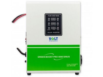 FVE Solárny regulátor MPPT VOLT GREEN BOOST PRE 4000 SINUS BYPASS 4kW pre fotovoltaický ohrev vody