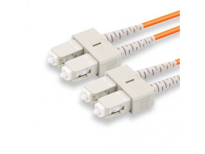 Patch kabel optický duplex SC-SC 62,5/125 1m MM