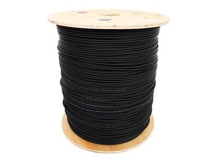 Solarix optický kabel DROP1000 4vl 9/125, 3,6mm LSOH, černý, SXKO-DROP-4-OS-LSOH