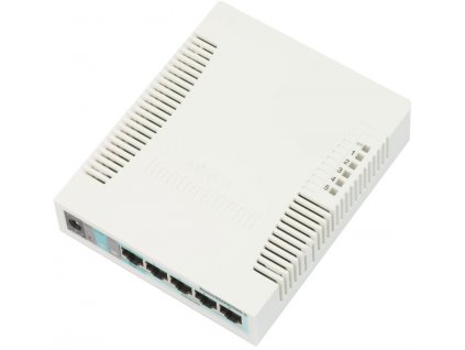 MikroTik Cloud Smart Switch RB260GS (CSS106-5G-1S), 5-GLAN s SFP, SwOS