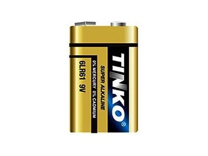 Baterie TINKO 9V(6F22) alkalická