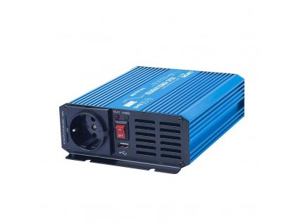 Měnič napětí Carspa P400U-242 24V/230V+USB 400W, čistá sinusovka