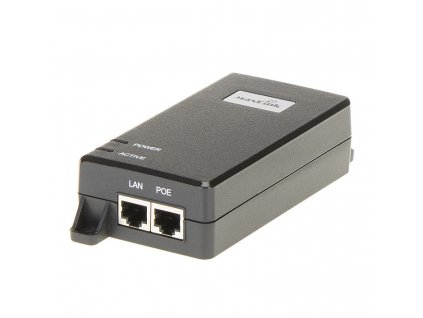 MaxLink PI60v2 PoE injektor - 802.3af/at/bt, 55V, 1.1A, 60W, 1Gbit, napájecí kabel