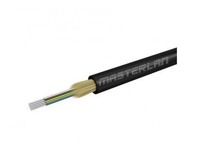 Masterlan DROPX optický kabel - 16vl 9/125, SM, LSZH, černá, G657A2, 1m