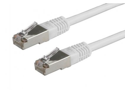 Patch kabel FTP CAT5E, 7m - šedý