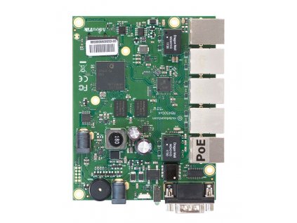 MikroTik RouterBOARD RB450Gx4, RouterOS L5, 5x GB LAN, 1GB RAM
