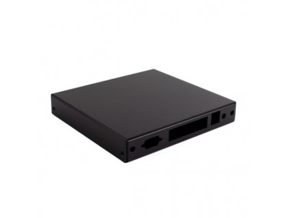 Montážní krabice PC Engines pro APU.4, USB, 4x LAN - Černá