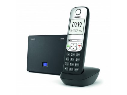 Gigaset A690 IP bezdrátový IP telefon, barva černá