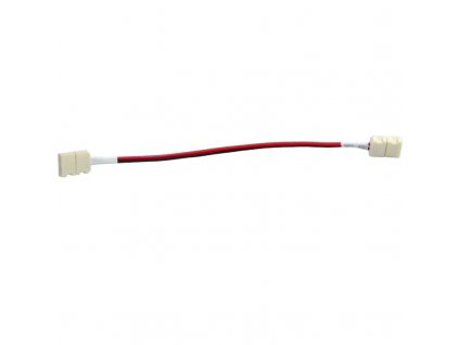 Solight propojovací kabel pro LED pásy, 8mm zacvakávací konektor na obou stranách, 1ks, sáček