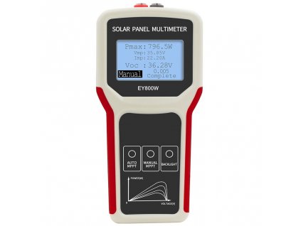 ELEJOY EY800W Tester solárních panelů, 800W, LCD displej