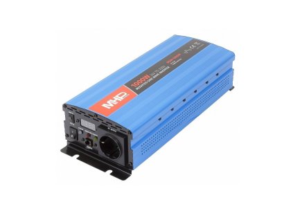 Měnič napětí MHPower MSW-1000W - ROZBALENÉ, 1000W, 24V/230V, modifikovaná sinus