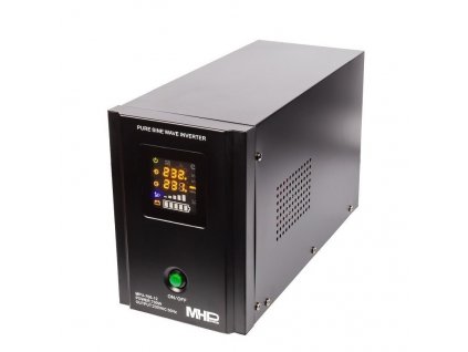 Záložní zdroj MHPower MPU-700-12 - ROZBALENÉ Z VÝSTAVY, UPS, 700W, čistý sinus, 12V