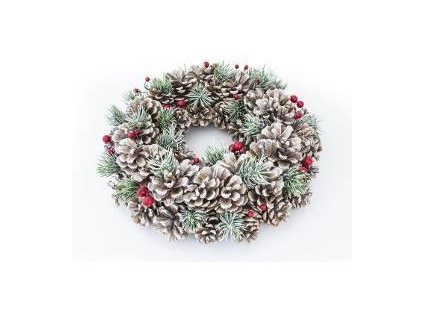 Vánoční věnec 26cm RXL 429 RETLUX