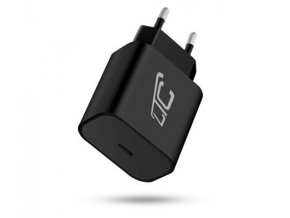 Nabíjačka LTC LXQC24, USB-C 20W QC 3.0 PD 3A, čierna