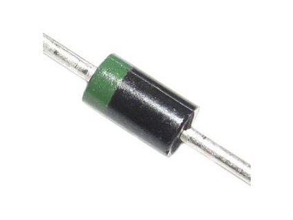 KY132/80 dioda uni 80V/1A, zelený proužek