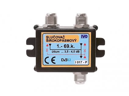 IVO I017-P hybridní slučovač 2x DC průchozí pro napájení