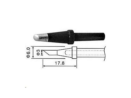 Hrot N4-3/ZD415 pr.3.0mm (ZD-912,ZD-916,ZD-917)