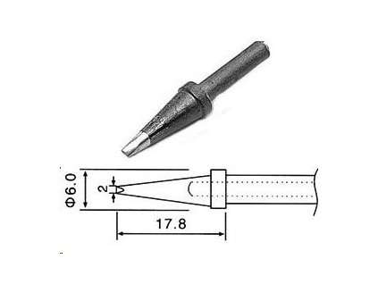 Hrot N4-4/ZD415 pr.2.0mm (ZD-912,ZD-916,ZD-917)