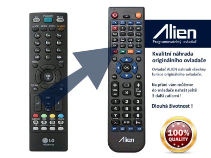 Dálkový ovladač ALIEN LG AKB33871409