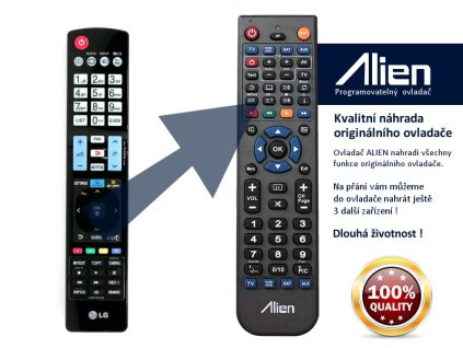 Dálkový ovladač ALIEN LG AKB73615302