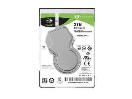 HDD 2,5" 2TB Seagate BarraCuda 128MB SATAIII 5.4k