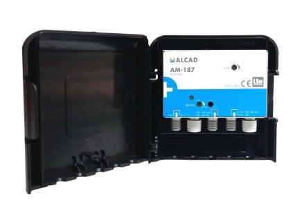 Alcad AM - 187 zesilovač / UHF-BIII-DAB-FM / LTE700