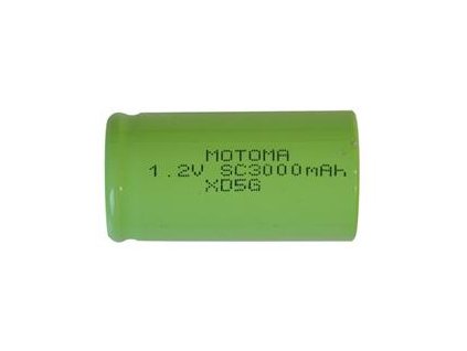 Nabíjecí baterie NiMH SC 1,2V/3000mAh MOTOMA