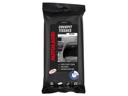 Ubrousky XL na palubní desku NATURAL NANO+ 25ks