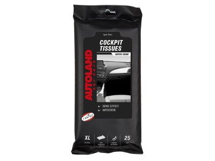 Ubrousky XL na palubní desku s leskem NANO+ 25ks