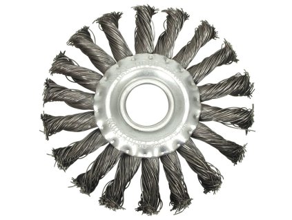 Kartáč drátěný boční 115 mm pletený