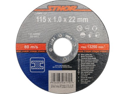 Kotouč na kov 115 x 22 x 1,0 mm