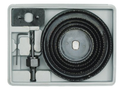 Sada vrtacích korunek do dřeva 8 ks box