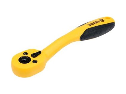 Ráčna 1/4" 155 mm vyhnutá poplastovaná