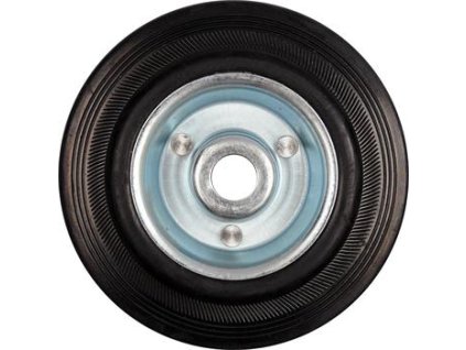 Kolečko gumové černé 110kg  150/39mm prům.20x55mm