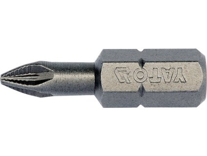 Bit křížový 1/4" PZ1 x 25 mm box NON-SLIP 10 ks