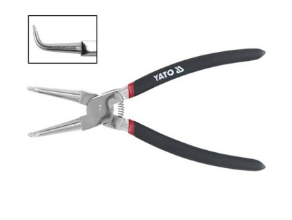 Kleště na ségrovky 150 mm vnitřní ohnuté CrV