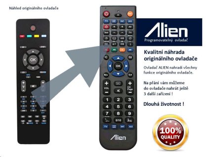 Dálkový ovladač ALIEN GoGEN RC1205