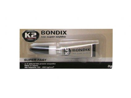 K2 BONDIX 3 g - vteřinové lepidlo