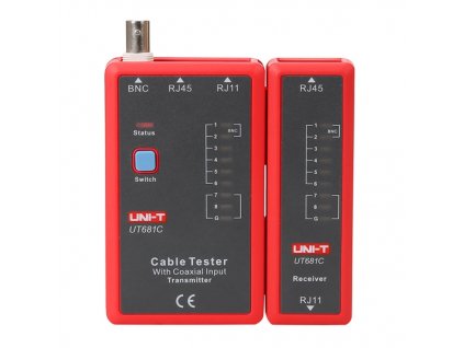 Tester kabelu UNI-T UT681C  (RJ45, RJ11, BNC)