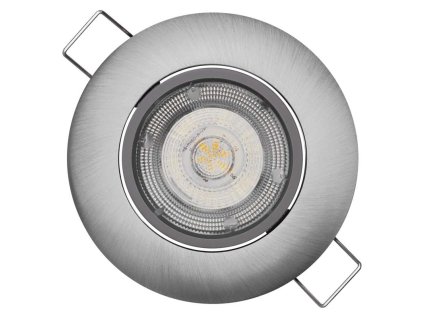 LED bodové svítidlo Exclusive stříbrné, 5W teplá bílá ZD3221