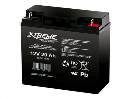 Baterie olověná  12V / 20Ah XTREME bezúdržbový akumulátor