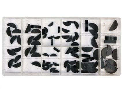 Segmentové (Woodruffovo) pero, sada 80 ks