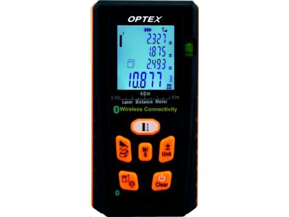 Laserový měřič vzdálenosti Bluetooth Optex 427020 BTL-40