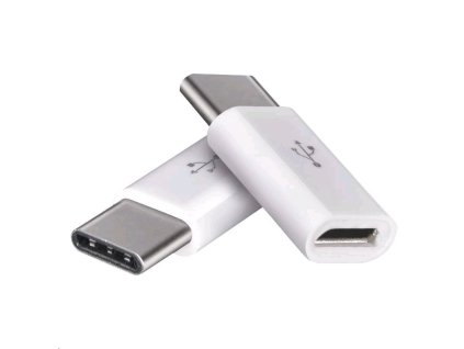 Adaptér USB micro B/F - USB C/M EMOS SM7023, krabička 2 kusy