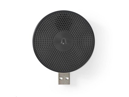 NEDIS WIFICDPC10BK domovní USB zvonek (pro NEDIS WIFICDP10GY)