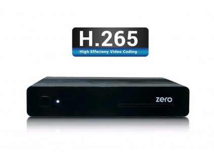 Vu+ Zero Rev.2 HEVC H.265 DVB-S2 přijímač černý