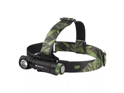 LED nabíjecí čelovka GP Discovery CHR35, 600 lm