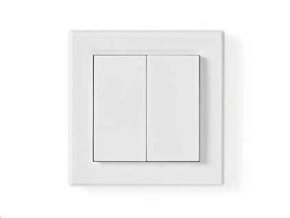 NEDIS RFWS20WT Wi-Fi chytrý přepínač osvětlení | dvojitý