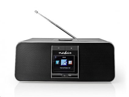 NEDIS RDIN5005BK internetové rádio, DAB+ i FM, USB, Bluetooth